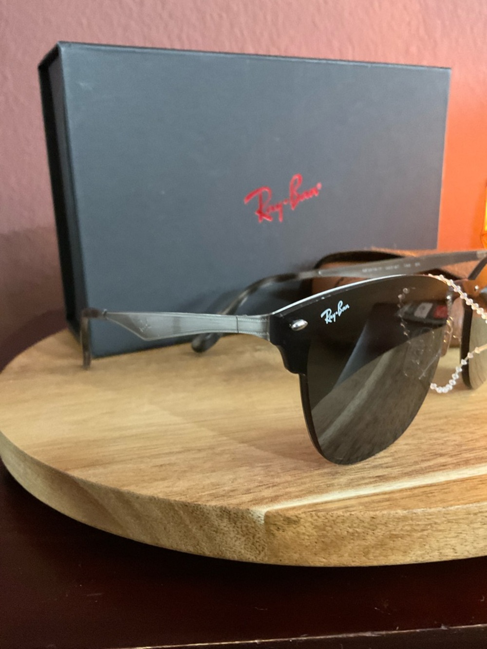 Ray-Ban Blaze Clubmaster Fashion Square Sunglasses (NWOT) - Picture 2 of 4